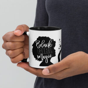 Melanin Magic Glossy Mug with Colour Inside