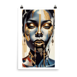 Wall Art – “Melanin Muse” Canvas