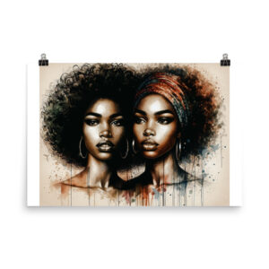 Wall Art – “Velvet Serenity” Canvas